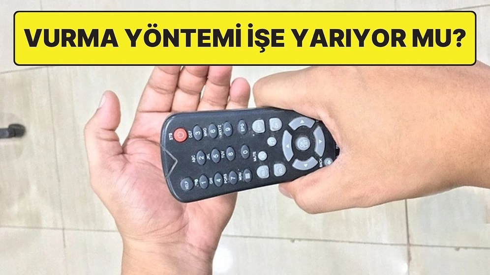 Kumandanın Pili Bitmesine Rağmen Vurduğumuzda Neden Çalışır?