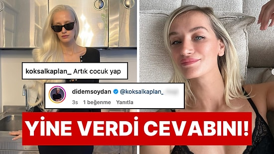 Didem Soydan, Son Pozuna Gelen "Artık Çocuk Yap" Yorumuna Yine Kitabın Ortasından Yanıt Verdi!