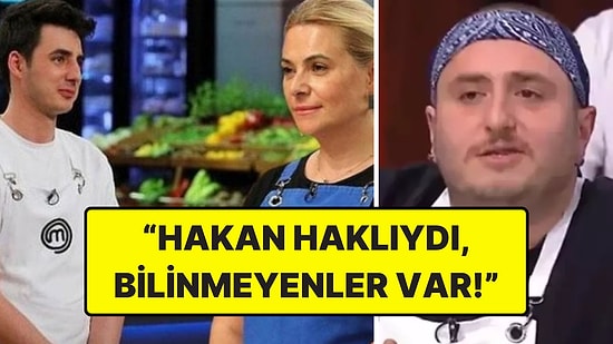 Tehdit Mesajı Atılmıştı: MasterChef'te Kaan, Elenen Hakan'ı Nigar'a Karşı Savundu!