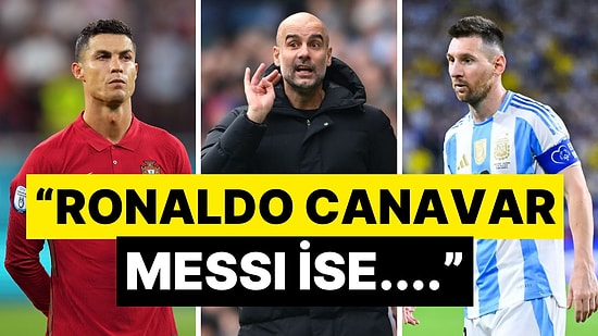 Arjantinli Yıldızı Göklere Çıkardı: Pep Guardiola'dan Tartışma Yaratacak Messi - Ronaldo Değerlendirmesi