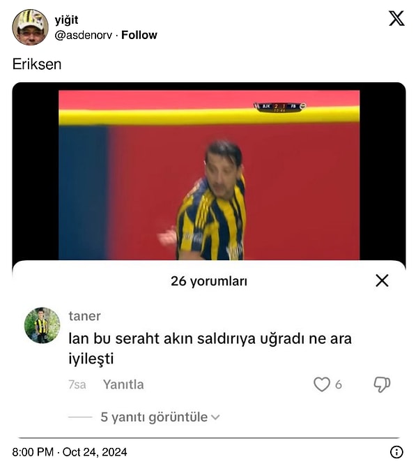 4. Daha 32 yaşında 😂