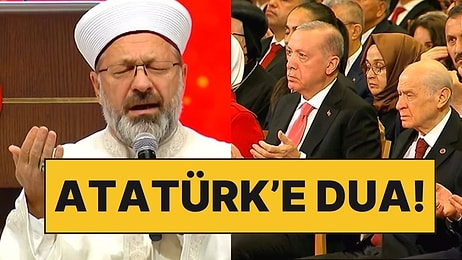 Tepkilerin Odağındaki Diyanet İşleri Başkanı Ali Erbaş'tan Atatürk'e Dua!