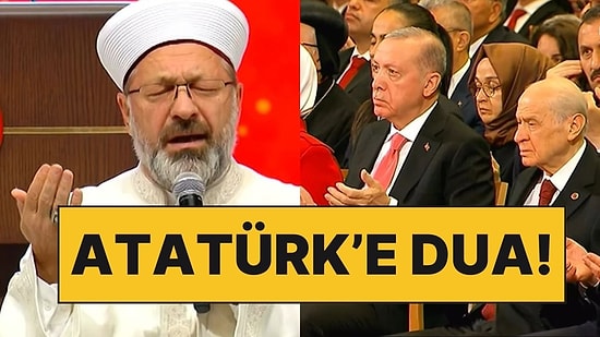 Tepkilerin Odağındaki Diyanet İşleri Başkanı Ali Erbaş'tan Atatürk'e Dua!