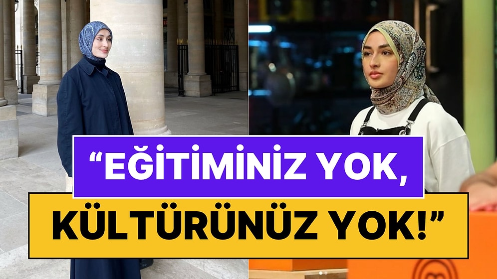 Skandallar Bitmiyor: Ablası MasterChef Beyza'nın "Tesettürlü Olduğu İçin" Tepki Gördüğünü İddia Etti!