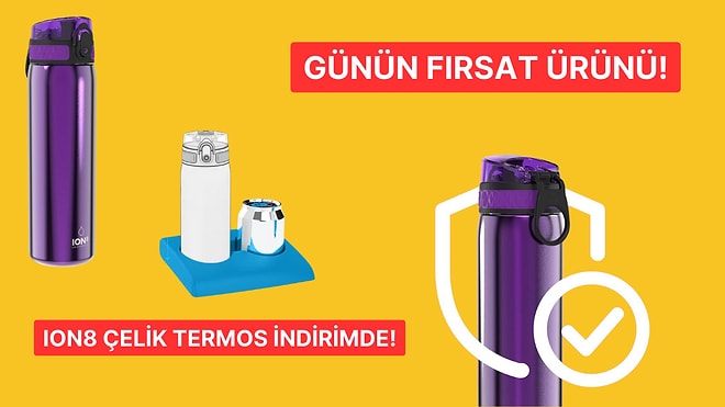 Günün Fırsatı:  Ion8 Çelik Kolay Açılır Su Şişesi İndirimde!