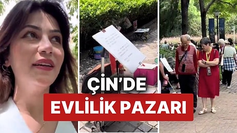 Çin’deki Evlilik Pazarı, Genç Kızı Şaşkına Çevirdi: Aileler Çocukları İçin Resmen Stant Açmış!