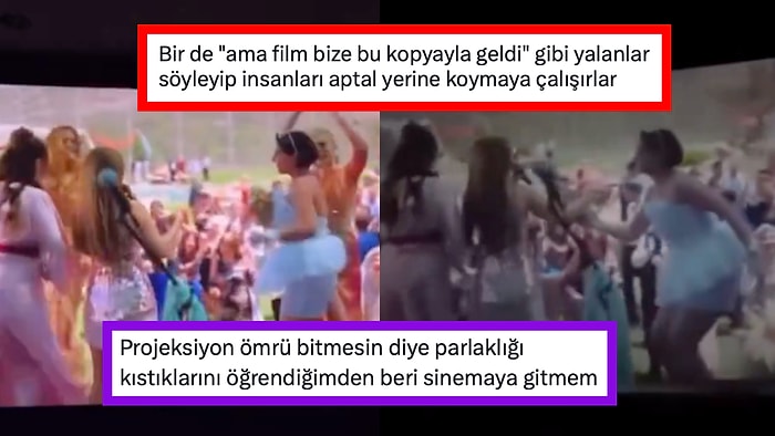 Türkiye'deki Sinema Salonlarının Görüntü Kalitesi Sosyal Medyada Tartışma Konusu Oldu