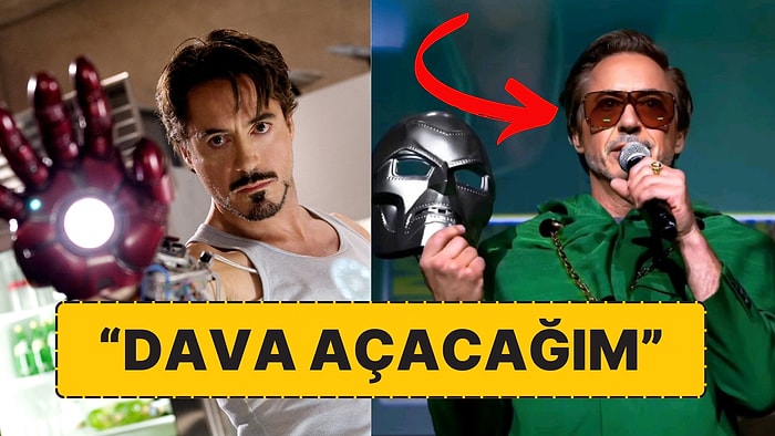 "Hepsine Dava Açacağım!" Robert Downey Jr. Yapay Zeka Konusunda Hollywood'a Resmen Kafa Tuttu