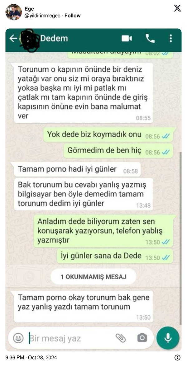 Dede bey?