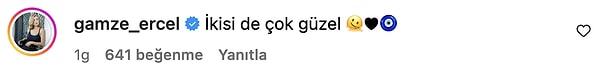 Akalın'ın dışında Hande Erçel'in ablası Gamze Erçel de "timelessmagg" sayfasının paylaşımı altına gelerek "İkisi de çok güzel" yorumunda bulundu.