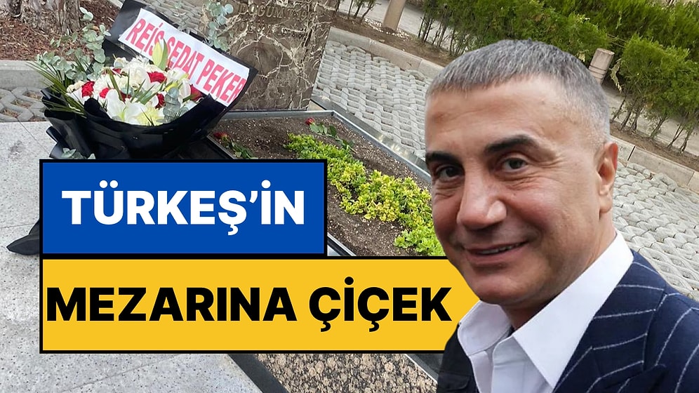 Suç Örgütü Lideri Sedat Peker Alparslan Türkeş’in Mezarına Çiçek Gönderdi