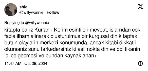 Asıl nokta ise "din ve politikanın iç içe geçmesi" 👇