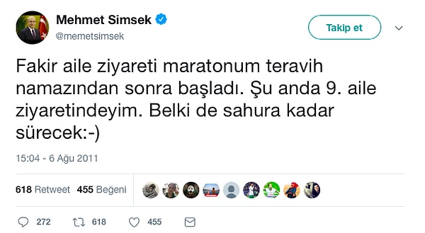 Mehmet Şimşek'in geçmiş tweetleri sık sık yeniden gündeme geliyor.