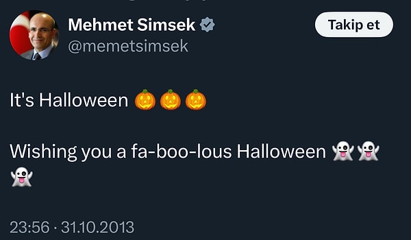 Geçtiğimiz gün de Halloween mesajı tekrar gündeme geldi.