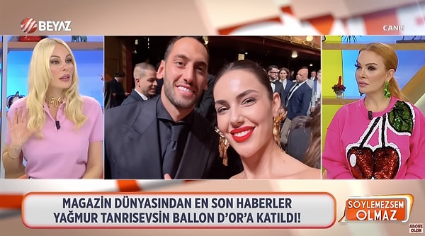 Söylemezsem Olmaz adlı magazin programı sunucularından Hande Sarıoğlu'ysa ünlü oyuncuyu "Yağmur Tanrısevsin'in bu futbol organizasyonlarında son zamanlardaki katılımını, özellikle futbol neferi olarak boy göstermesini sorguluyorum... Neden Yağmur Tanrısevsin ben burada bir soru işareti bırakıyorum size" diyerek hedef aldı.