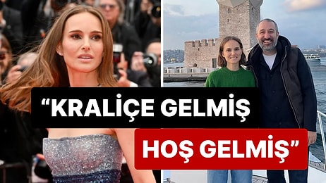 Aman Efendim Kimleri Görüyoruz: Siyah Kuğu Filmiyle Tanınan Natalie Portman İstanbul'a Ayak Bastı!