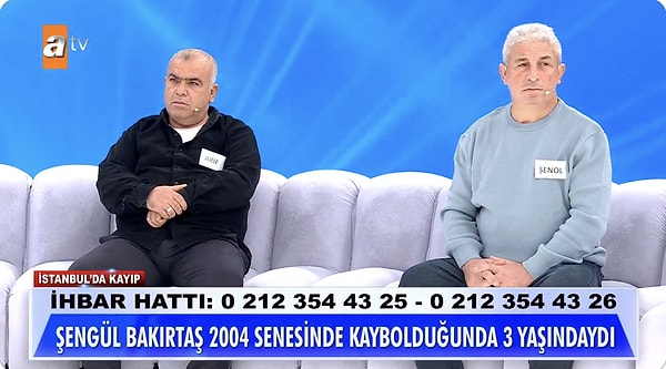 Ancak baba Şenol, 20 sene boyunca çocuğunun annesinin kendisine bu bilgiyi söylemediğini belirtti.