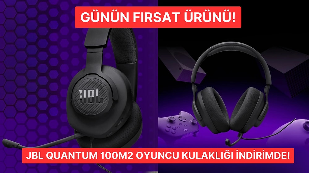 Günün Fırsatı: JBL Quantum 100M2 Gaming Kulaklık İndirimde!