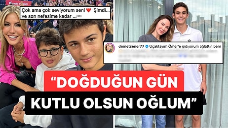 Tam Erkek Anneleri: İlk Göz Ağrı Oğlu Kuzey'in Doğum Gününü Kutlayan Çağla Şıkel'e Demet Şener'den Mesaj