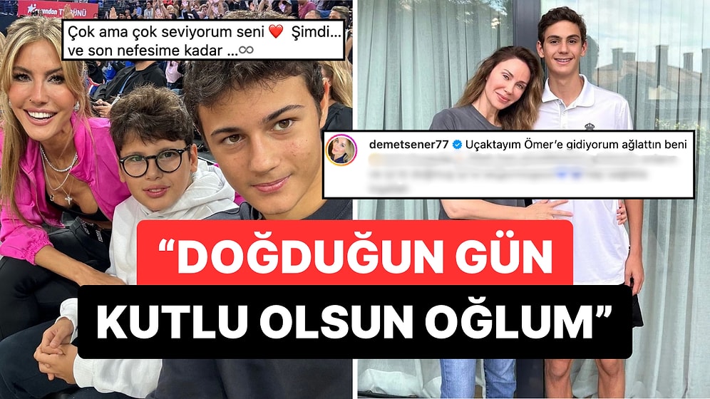 Tam Erkek Anneleri: İlk Göz Ağrı Oğlu Kuzey'in Doğum Gününü Kutlayan Çağla Şıkel'e Demet Şener'den Mesaj