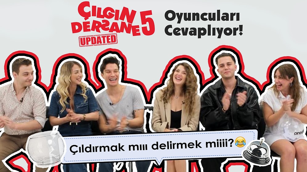 Çılgın Dersane 5 Updated Oyuncuları Sosyal Medyadan Gelen Soruları Cevaplıyor!