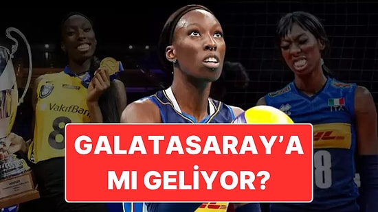 Bomba İddia: Galatasaray, Voleybolun Yıldız İsmi Paola Egonu'yu Transfer Edebilir!