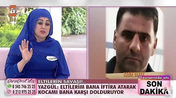 Eltilerinin iftira atarak kocasıyla arasını bozduğunu anlatan Yazgül o dönem izleyicilerin ilgisini çekerken programın ardından TikTok'ta karşımıza çıkmıştı.