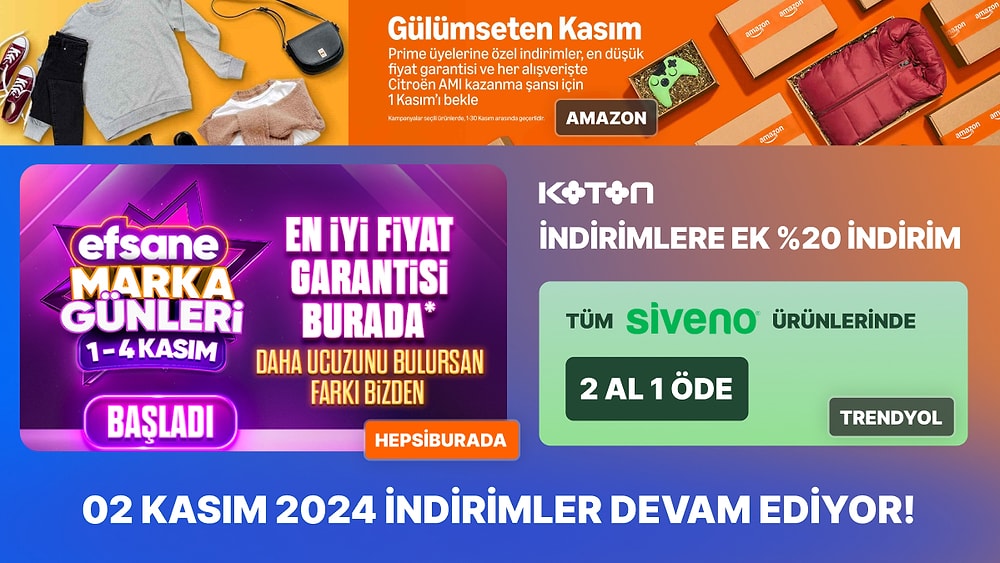 Bugün Hangi Markette ve Markada İndirim Var? 2 Kasım 2024 Fiyatı Düşen Ürünler