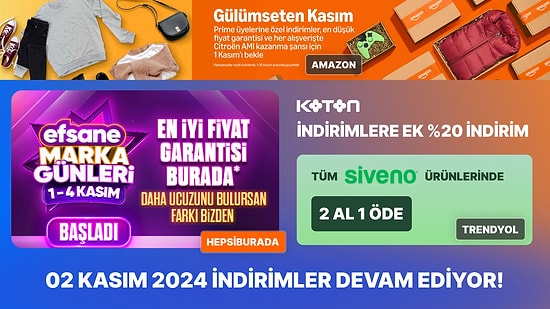 Bugün Hangi Markette ve Markada İndirim Var? 2 Kasım 2024 Fiyatı Düşen Ürünler