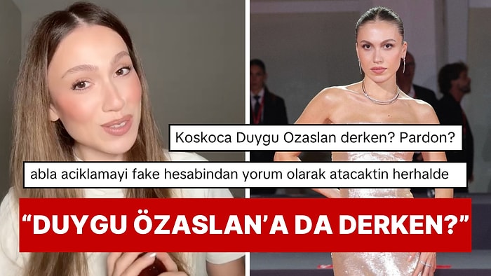 Orijinal Aldığını Zannederken Sahte Parfüm Alan Duygu Özaslan'ın Açıklaması "Kibrin de Bu Kadarı" Dedirtti!