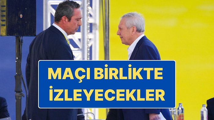 Ali Koç ve Aziz Yıldırım, Fenerbahçe Beko - Partizan Maçını Ülker Sports Arena'da Yan Yana İzleyecek!