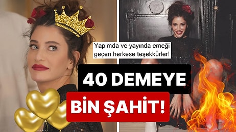 40 Demeye Bin Şahit: Berrak Tüzünataç'tan 39 Yaşına Veda Etmeye Saatler Kala Müthiş Edit!