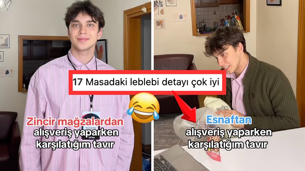 Zincir Market ile Esnaf Dükkanındaki Muameleyi Mizahi Bir Video ile Dibine Kadar Yaşatan Kullanıcı