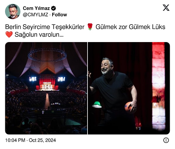 Cem Yılmaz 👇🏻