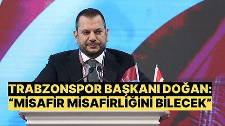 Trabzonspor - Fenerbahçe Maçı Öncesi Trabzonspor Başkanı Ertuğrul Doğan'dan Açıklalamalar