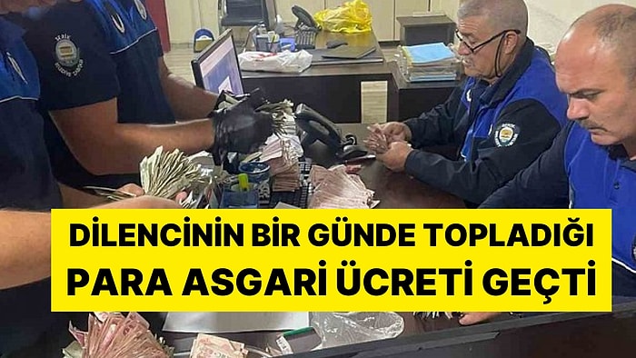 Dilencinin Üzerinden Çıkan Para Herkesi Şoke Etti: Bir Günde Topladığı Para Asgari Ücreti Geçti