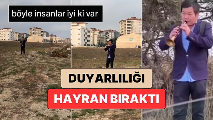 Yol Kenarında Zurna Çalan Çinli'nin Sırrı Çözüldü: "İnsanları Rahatsız Etmemek İçin Şehirden Uzakta Çalıyorum"