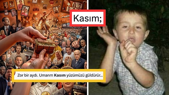 Mucizelerle Gelmesini İstedikleri Kasım Ayından Umutsuz Dileklerde Bulunan Mizahşörler