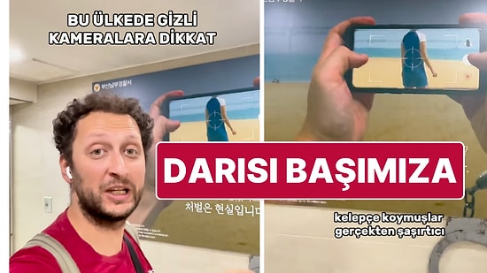 Güney Kore'de Gizlice Fotoğraf Çekenlere Verilen Caydırıcı Cezalar ''Darısı Ülkemizin Başına'' Dedirtti