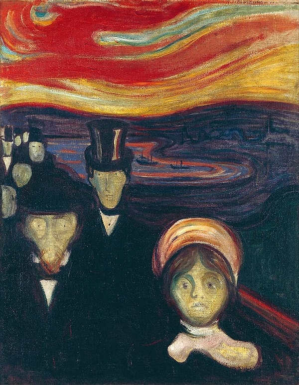 7. "Anksiyete" - Edward Munch