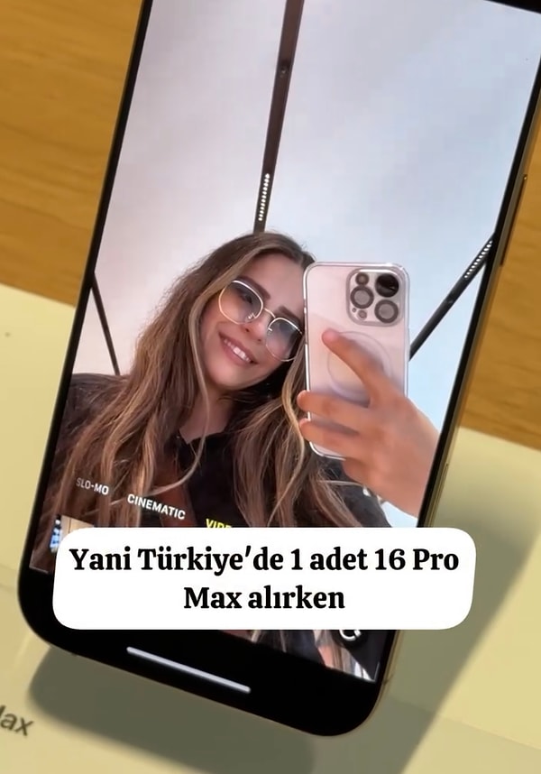 120 bin TL’den hesaplayarak 3.500 Dolar ile öncelikle aynı model bir telefon alınabildiğini söyledi.