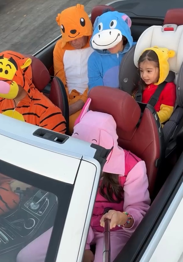 Winnie the Pooh filminin karakteri olmayı seçen aile pişti bile olmuştu.