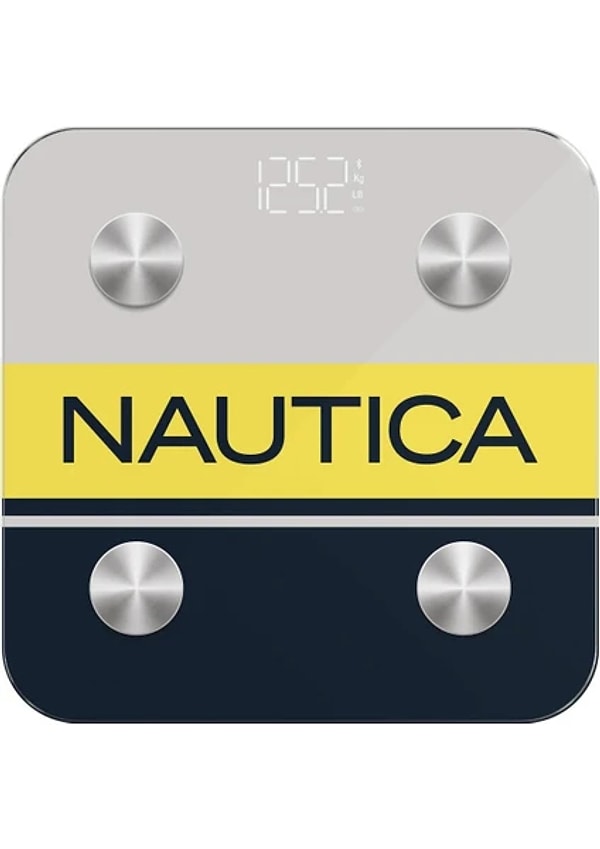 Nautica BT600 Pilli Bluetooth Vücut Analizli Yağ Kas Su Ölçer Hassas Akıllı Tartı