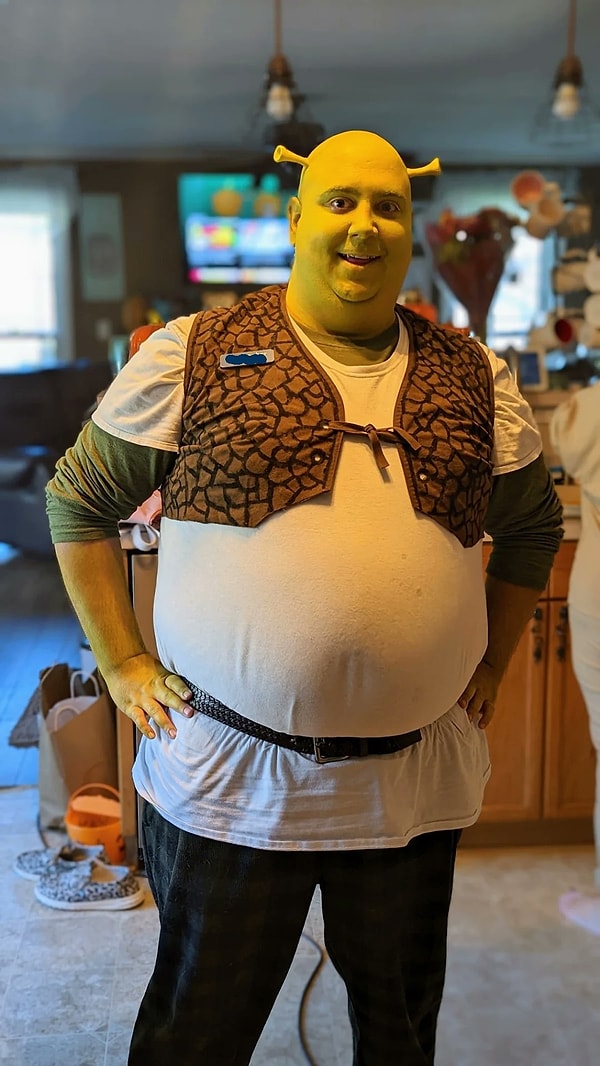 Even Shrek isn’t this Shrek-like.