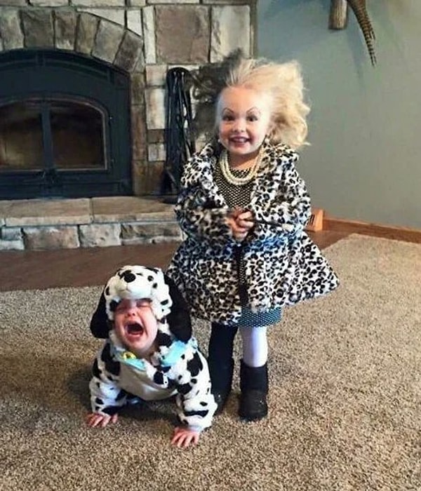 A total Cruella!