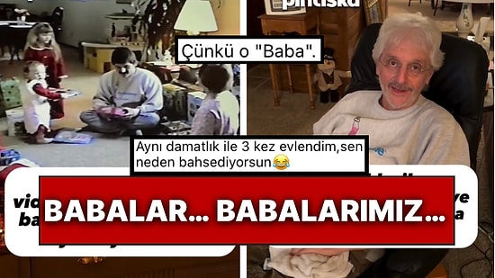 Tüm Babalar mı Aynı Olur?: Yıllar Önceki Video ile Aynı Kazağı Giyen Baba