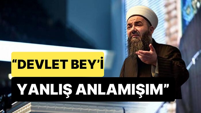 Cübbeli Ahmet, Fatih Altaylı'yı Hedef Aldı, "Devlet Bahçeli'yi Yanlış Anlamışım" Dedi