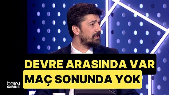 Tolga Zengin Yayıncı Kuruluşun Maç Sonu Programında Yer Almadı