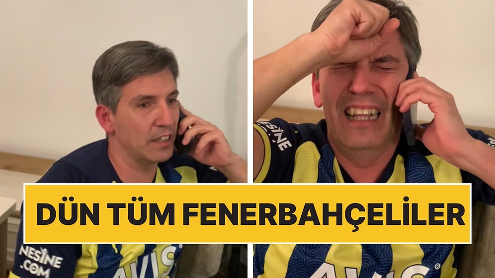 Fenerbahçe’nin Galibiyeti Karşısında Gözyaşlarını Tutamayan Adamın O Anları