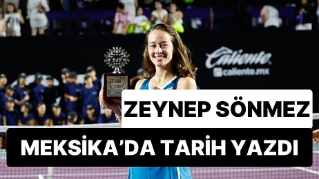 Zeynep Sönmez'den İlk WTA Şampiyonluğu Geldi